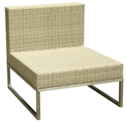 Lot de 2 chauffeuses Mahé coloris gris,  cou...
